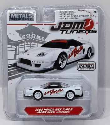 Sintonizadores Jada JDM 2002 Honda NSX Tipo R Japón Especificación Carrocería ancha Blanco Elevador tardío Nuevo Foto 1 de 4