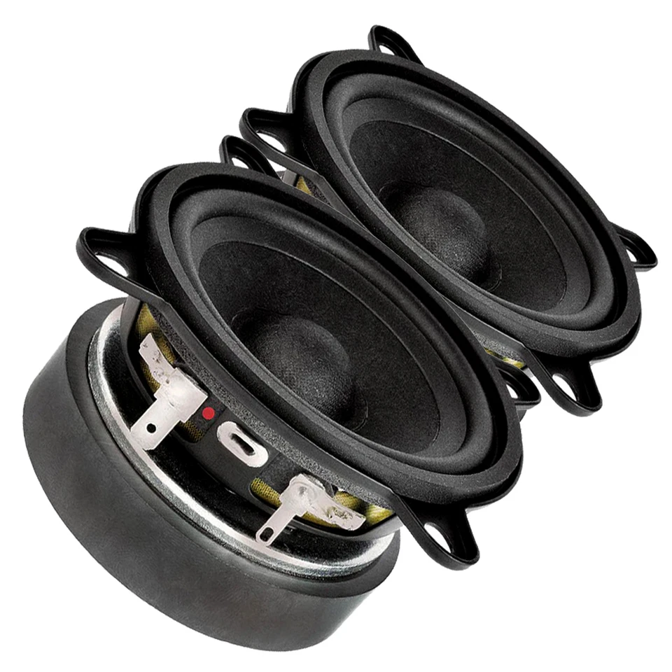 Pair Faital Pro 3FE25 3" Midrange Full-range Woofer Speaker 16 Ohm 40w 91db