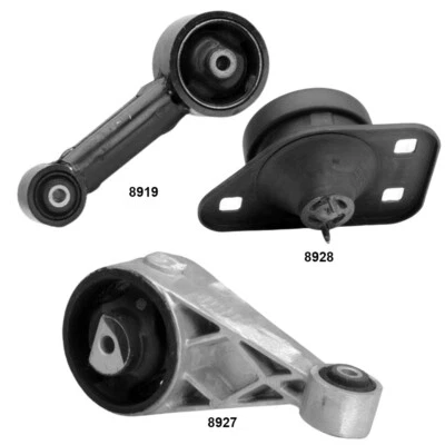 Front, Rear, Right Engine Motor Mount 3PCS For Daewoo Nubira 02-00 L4-2.0L AT - Image 1 of 4