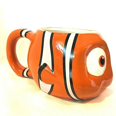 Taza Finding Nemo de Zak! Diseños 16 Onzas Naranja Payaso Pez NUEVO Foto 1 de 4