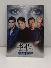  PROMO CARD BUFFY THE VAMPIRE SLAYER MEN OF SUNNYDALE Inkworks 2005 P-1
