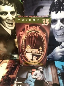 DARK SHADOWS-V.35 VHS TV SERIES HORROR SUSPENSE CREATURES MONSTERS - Picture 1 of 8
