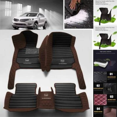 For Lincoln MKC MKT MKX Car Floor Mats All Weather Custom Waterproof Carpets Pad - Image 1 of 4