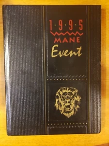 1995 LANSING HIGH SCHOOL YEARBOOK LANSING KANSAS MANE EVENT - Picture 1 of 1