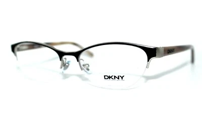NUEVOS MARCOS DE GAFAS DKNY DY 5642 1097 NEGRO MARRÓN AUTÉNTICOS 52-17-140 MM Foto 1 de 4