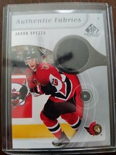 2005 SP Game Used Edition Authentic Fabrics #AF-SP Jason Spezza Ottawa Senators