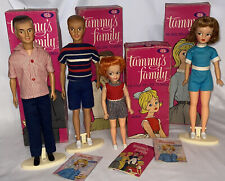 Vintage 1962-1963 IDEAL TAMMY FAMILY LOT (Carrot Top Pepper_DAD_Ted) in Boxes