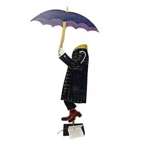 Copied - Judie Bomberger Signed Sculpture Cirque Du Soleil “Dancing In The Rain - Picture 1 of 6