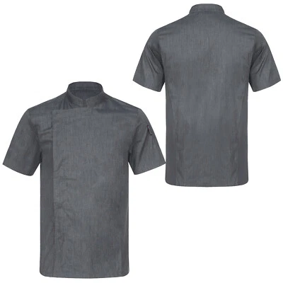 Unisex Classic Professional Chef Coat Button-down Baking Cooking Chef Jacket - Image 1 of 3
