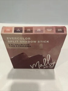 Mally XO Evercolor Split Shadow Stick 6 Piece Collection Night Glow Free Spirit - Picture 1 of 5