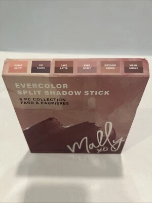 Mally XO Evercolor Split Shadow Stick 6 Piece Collection Night Glow Free Spirit - Image 1 of 4