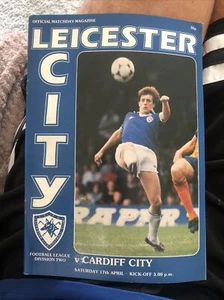 Leicester City v Cardiff City 17/4/82 1982 Match Programme - Picture 1 of 3