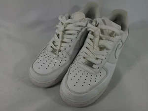Nike Men's Air Force 1 07 low Cut Triple White Sneaker Sz US 9 UK 8 315122-111 - Picture 1 of 9