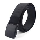 Fashion Mens Wearable Nylon Training Belt Belt External Plastic Buckle