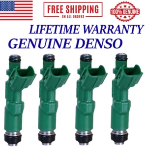 Pack of 4 OEM DENSO Fuel Injectors For 2004-2006 Scion xA 1.5L I4 #23250-21020 - Picture 1 of 2