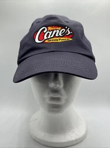 Raising Canes Hat Cap Navy Blue Adjustable One Love Crew Employee Embroidered - Picture 1 of 7