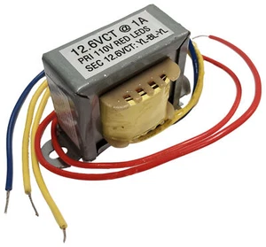 Power Transformer 12.6 VCT, 1A - Picture 1 of 1
