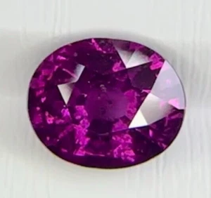 Top Color 3.21ct Natural Purple Rhodolite Garnet Mined at Africa - Picture 1 of 5