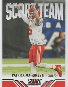 2021 Panini Score SCORE TEAM #ST1 Patrick Mahomes II KANSAS CITY CHIEFS 29 - Picture 1 of 1