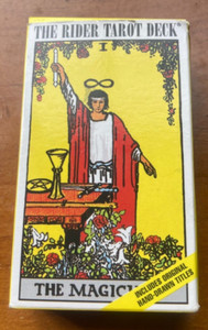 1971 The Rider Tarot Card Deck W/Instructions *SEALED* Made In Italy, 78 cards