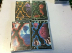 VHS MOVIES X 4.THE X FILES.FILES 1,2,3,4. - Picture 1 of 3