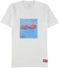 Adidas Mens Lax Pool Time Graphic T-Shirt, White, X-Large