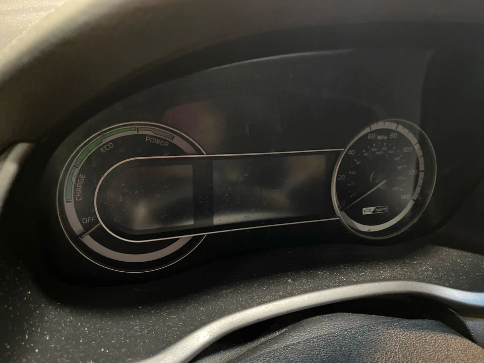 Medidor de velocímetro usado se adapta a: 2018 Kia Niro Cluster VIN C octavo dígito HEV MPH grado Foto 1 de 4