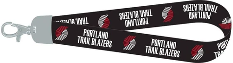 Portland Trail Blazers Wristlet Keychains Keyrings Cover
