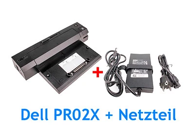 Dell Dockingstation PR02X 2 x USB3.0 + Dell Netzteil 130W für Precision M6500 - Bild 1 von 4