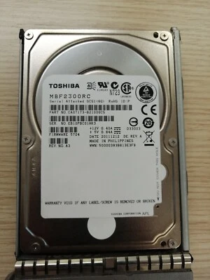 Cisco Toshiba MBF2300RC CA07173-B21000CS 300GB 10000RPM 16MB SAS 2.5" Hard Drive - Image 1 of 4