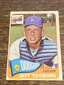1965 TOPPS JEFF TORBORG #527 RC ROOKIE SP HIGH SERIES DODGERS EX-MT OR BETTER - Bild 1 von 2
