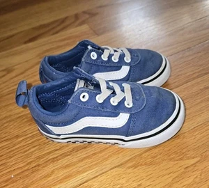 Vans blaue Turnschuhe Kleinkind Größe 6 - Bild 1 von 7