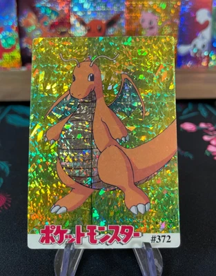 Dragonite #372 Pokémon Vintage Prism Adesivo de Venda Automática NM VENDEDOR EUA - Imagem 1 de 2