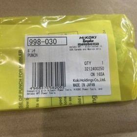 Hitachi 998030 Punch for Hitachi CN16 and CN16SA Nibblers