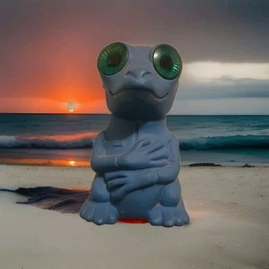 Vintage Mel Appel Remco 1982 Extraterrestrial Alien "Bob" Redplug - Picture 1 of 3