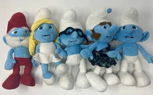 Smurf 2011 12 inches Bundle Of 5 Plushies - Picture 1 of 6