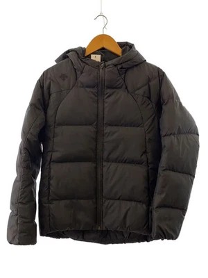 DESCENTE Down Jacket, Medium, Polyester, Black, DMMQJC42 - Image 1 of 4