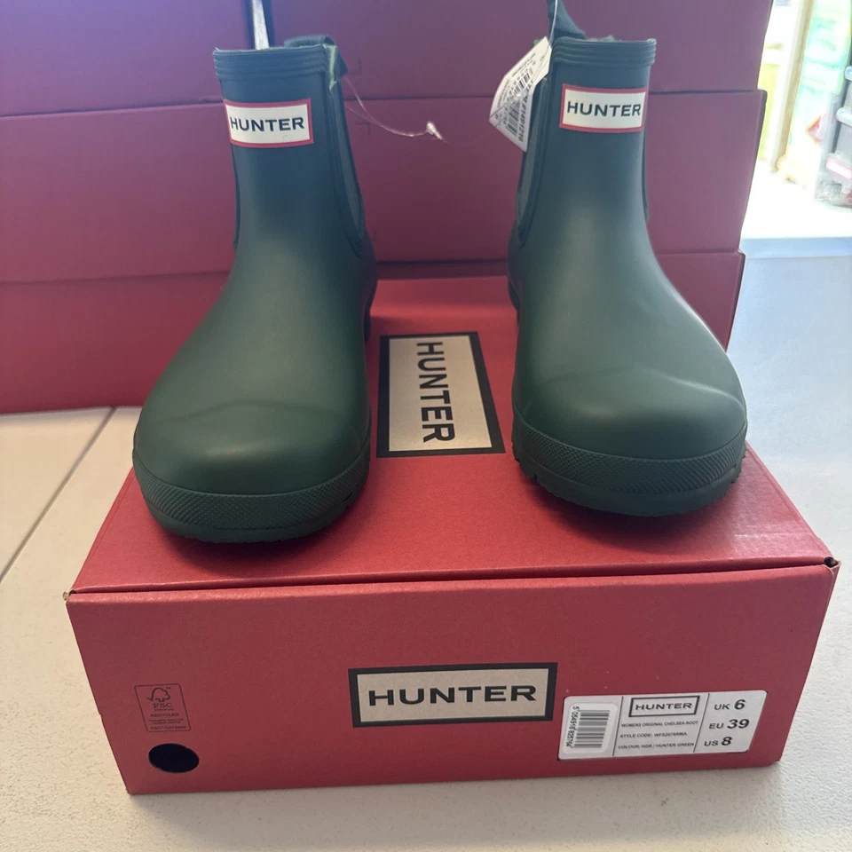 Us 9 Hunter Women's Original Chelsea Rain Boot