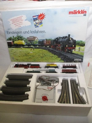 DV12344 MARKLIN HO 1/87 1:87 COFFRET TRAIN LOCOMOTIVE VAPEUR REF 29525 - Photo 1/4