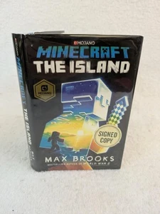 SIGNIERT Max Brooks MINECRAFT Die Insel 2017 Del Rey, NY Erstausgabe/Druck - Bild 1 von 7