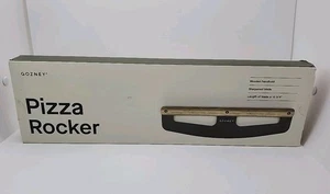 Gozney AD1597 Pizza Rocker Stainless Steel & Wood Pizza Rocker Cutter - Picture 1 of 4