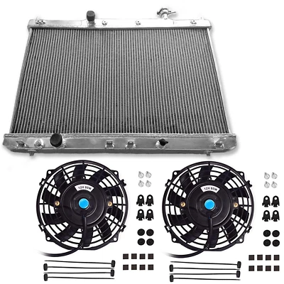 Radiador y ventiladores de aluminio para Honda Accord 2013-2017 14 15 16 2,4/3,5 L sedán/cupé Foto 1 de 4