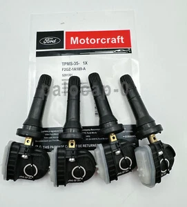 4pcs Genuine Tire Pressure Sensors OEM TPMS-35 For 15-18 F-150 EDGE MUSTANG - Picture 1 of 7