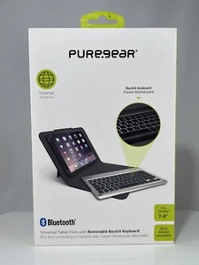 PureGear Universal Bluetooth Backlit Keyboard & Case - 7-8" Tablet, Kindle, Ipad - Picture 1 of 10