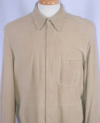 Vakko Sport Women's Suede Leather Jacket Size 2 Full Zip Casual Light Brown  - Image 1 of 4