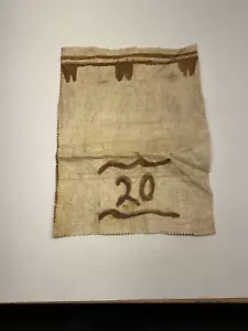Tapa Cloth Vintage Handmade Siapo Kapa Ngatu Masa Bark Samoan Islands 18”x14” 01 - Picture 1 of 3