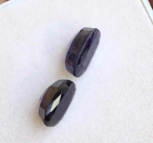8.50 Carat Natural Iolite Oval Cut-Gemstone Loose Iolite Faceted Loose Gemstone - Picture 1 of 2