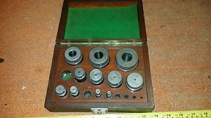 "Juego de 11x PRATT & WHITNEY 307/2 varilla medidor de alambre en estuche 0.3125 a 2.000" - Imagen 1 de 4