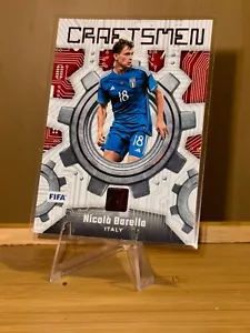 Panini Donruss Soccer 23/24 Nicolo Barella Craftsmen insert Red parallel SP #10 - Picture 1 of 2