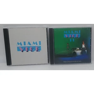 MIAMI VICE OOP cd LOT Music From The Television Series I & II MCA CD1985 - Imagen 1 de 4